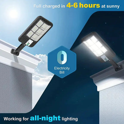 5000LM Solar Flood Light Dusk To Dawn, Solar Powered Outdoor Lights With Security Motion Sensor __stock:200 Outdoor Lighting refund_fee:800 Warranty