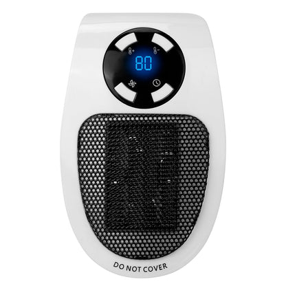 500W Portable Heater Fan Wall Outlet with Remote Control __stock:50 Household Appliances refund_fee:1200 Warranty