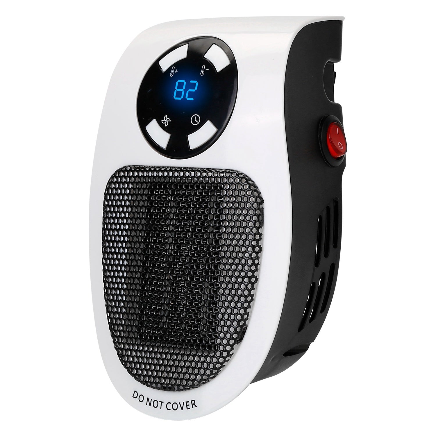 500W Portable Heater Fan Wall Outlet with Remote Control __stock:50 Household Appliances refund_fee:1200 Warranty