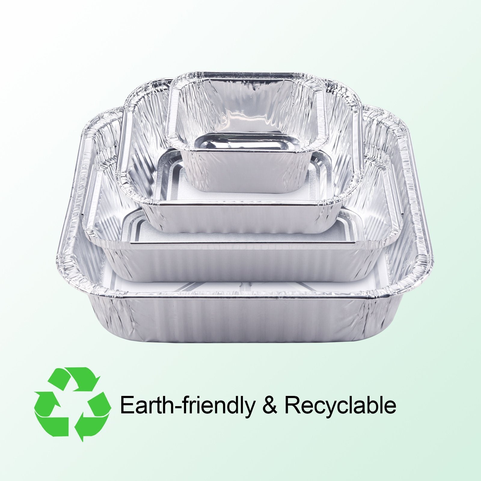 51-Packs: IMAGE 4 Size Aluminum Loaf Pans Disposable Premium Heavy-Duty Tin Foil __stock:50 Kitchen & Dining Low stock refund_fee:1200