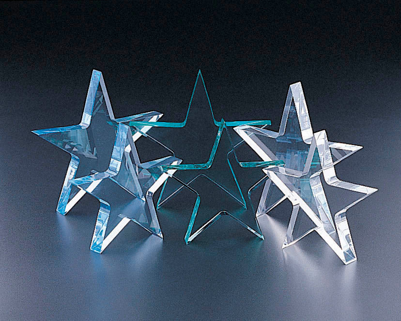 5" Star Paper Weight Featured