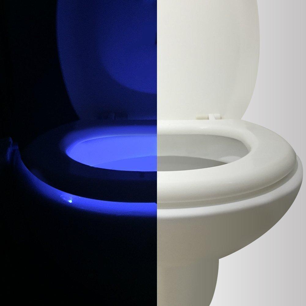 Hirundo 16-Color Motion Sensor LED Toilet Night Light bathroom smart home