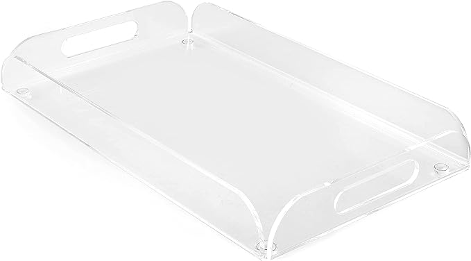 10x16” Rectangular Serving Platter Tray with Handles Featured