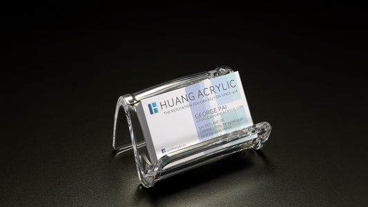 Curved Business Card Holder