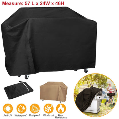 57-Inch Weather Resistant Barbecue Grill Cover __stock:100 Garden & Patio Low stock refund_fee:1200