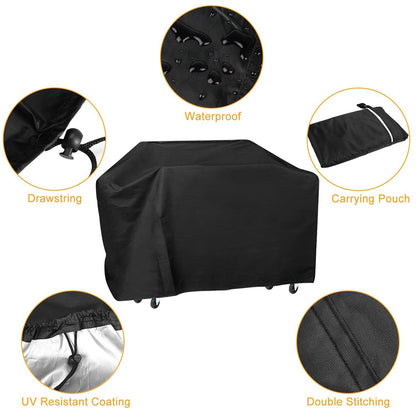 57-Inch Weather Resistant Barbecue Grill Cover __stock:100 Garden & Patio Low stock refund_fee:1200