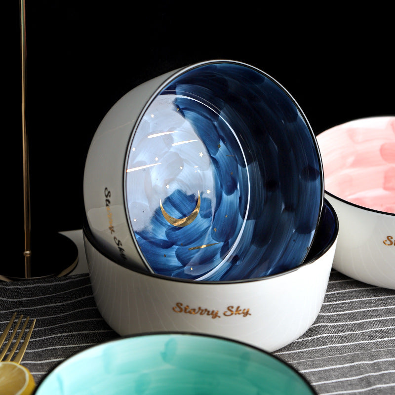 Starry Moon Bowls Dining Bowls