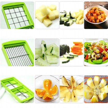 12 in 1 Vegetable Slicer With Storage Container Kitchen Kitchen & Dining