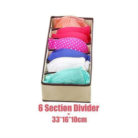 Foldable Closet Underwear Organizer(4 pics/1 Set) Closet & Storage storage