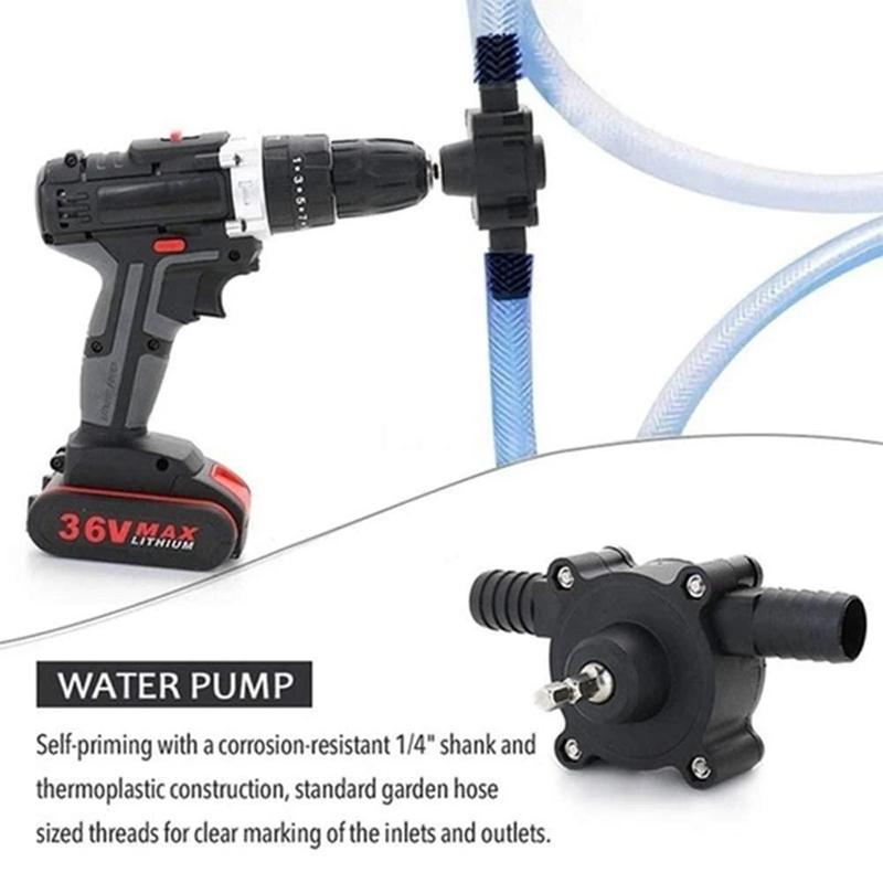 Hand Electric Drill Drive Self Priming Water Transfer Pump Garden & Patio power tools & Accessories