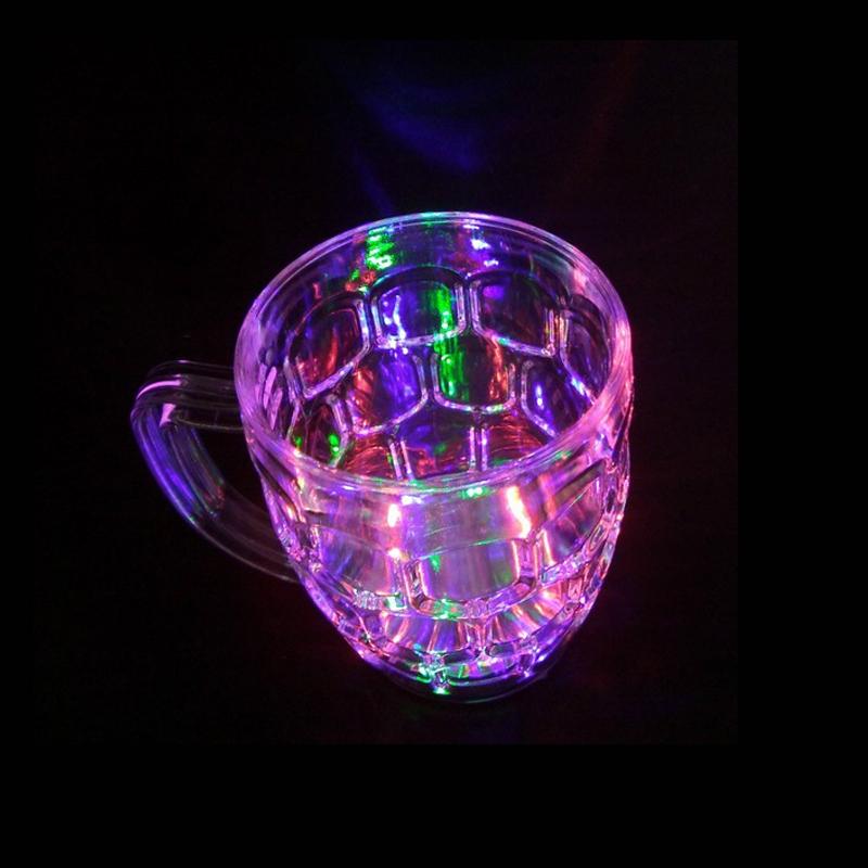 LED Flashing Glass Cups decoration Garden & Patio gifts