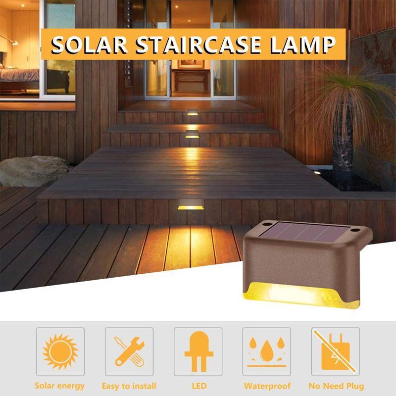 Innovative solar embedded outdoor waterproof light gadgets Garden & Patio