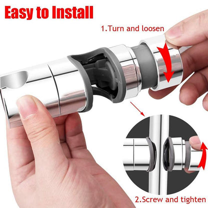 【SUMMER SALE:50% OFF】Adjustable Shower Head Holder For Slide Bar bathroom