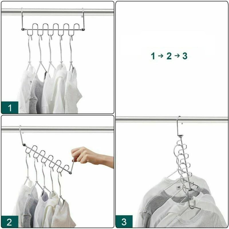 Rotary Folding Hanger Closet & Storage storage