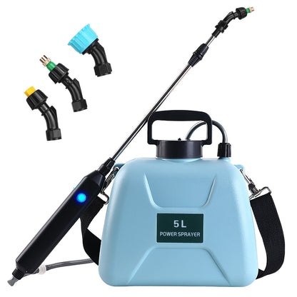 5L/1/3 Gallon Electric Plant Sprayer Telescopic Rechargeable with 3 Spray Sprouts __stock:50 Garden & Patio refund_fee:1800 Warranty