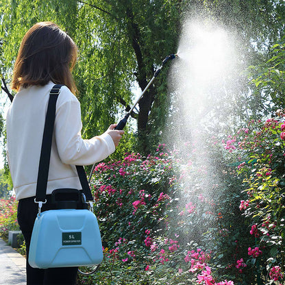 5L/1/3 Gallon Electric Plant Sprayer Telescopic Rechargeable with 3 Spray Sprouts __stock:50 Garden & Patio refund_fee:1800 Warranty