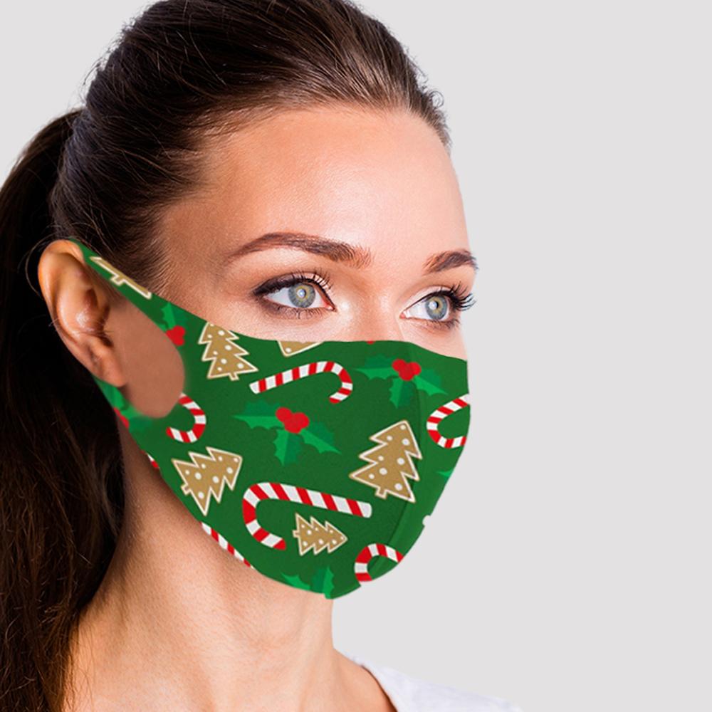 6-Pack: Fun Designed Holiday Themed Reusable Face Masks Holiday Holiday Decor & Apparel refund_fee:800