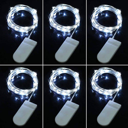 6-Pack: LED String Lights Cool White refund_fee:800 String & Fairy Lights Warranty