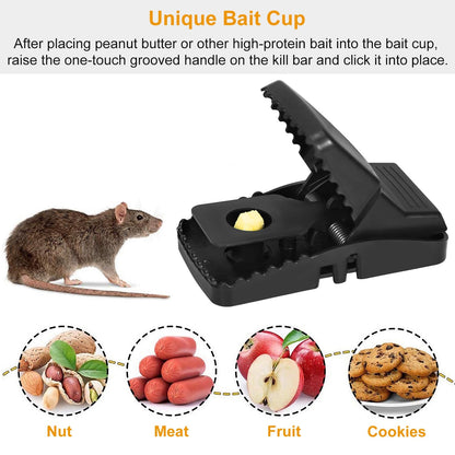 6-Pack: Reusable Mouse Trap __stock:100 Low stock Pest Control refund_fee:1200 Warranty