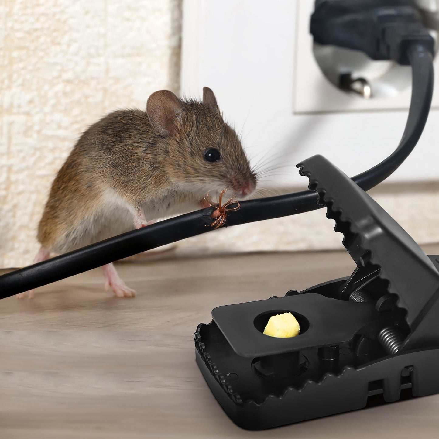 6-Pack: Reusable Mouse Trap __stock:100 Low stock Pest Control refund_fee:1200 Warranty