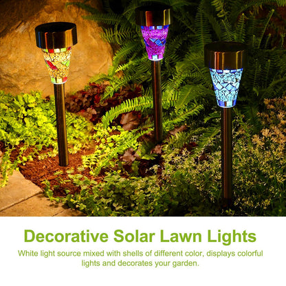 6-Pack: Solar Garden Lights IP44 Water Resistant Outdoor Lighting refund_fee:1200 Warranty