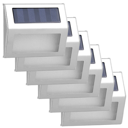 6-Pack: Solar Step Lights __stock:50 Outdoor Lighting refund_fee:1200 Warranty