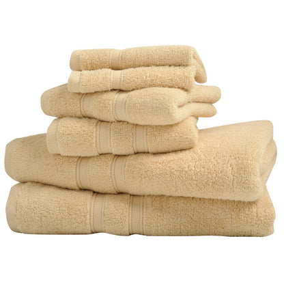 6-Piece: Bibb Home Zero Twist Egyptian Cotton Towel Set Linen Bath refund_fee:1200