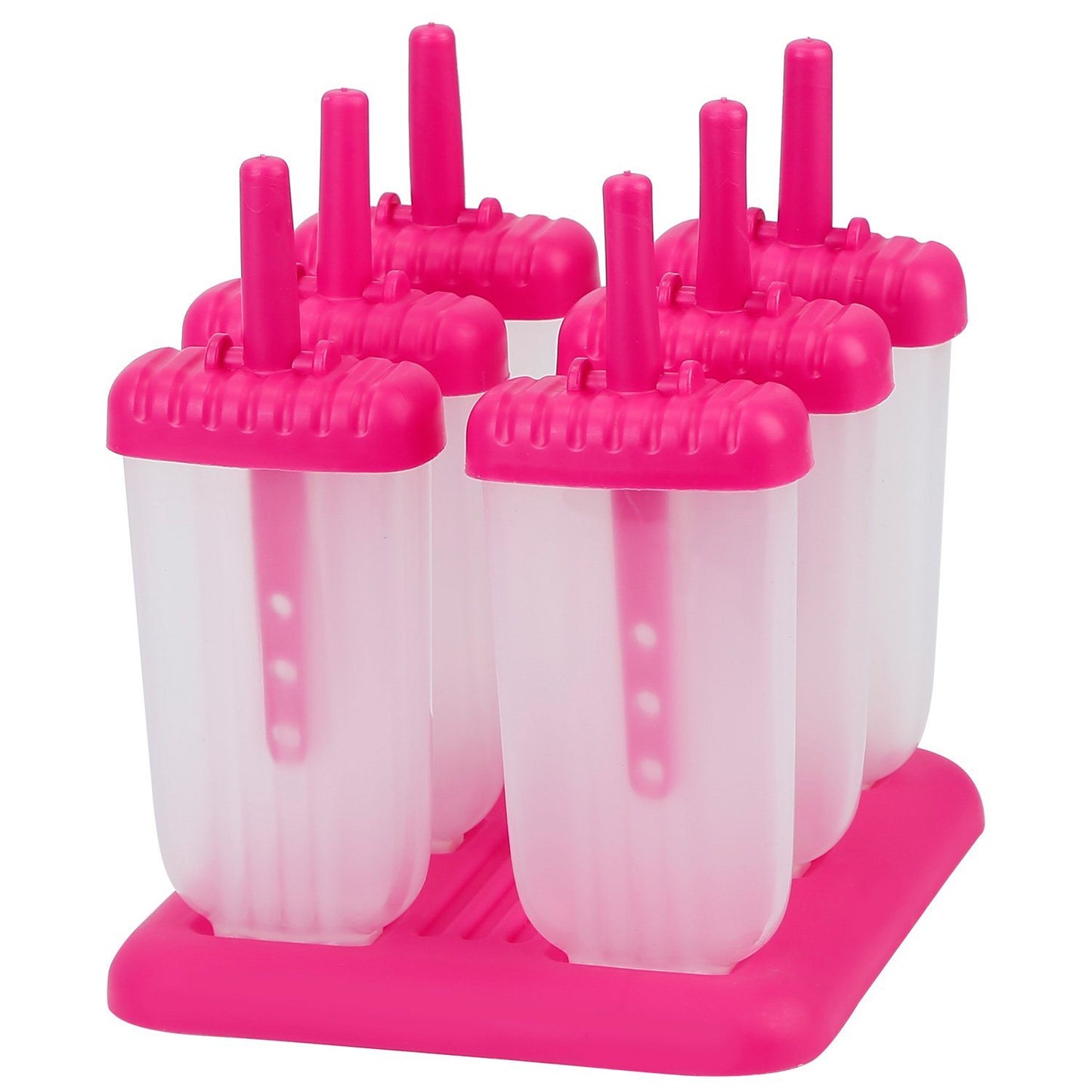 6-Piece: Popsicle Molds Reusable Ice Cream DIY Ice Pop Maker Kitchen & Dining refund_fee:800