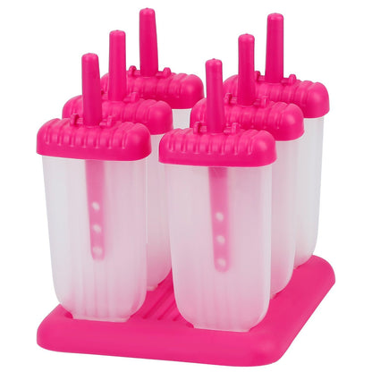 6-Piece: Popsicle Molds Reusable Ice Cream DIY Ice Pop Maker Kitchen & Dining refund_fee:800