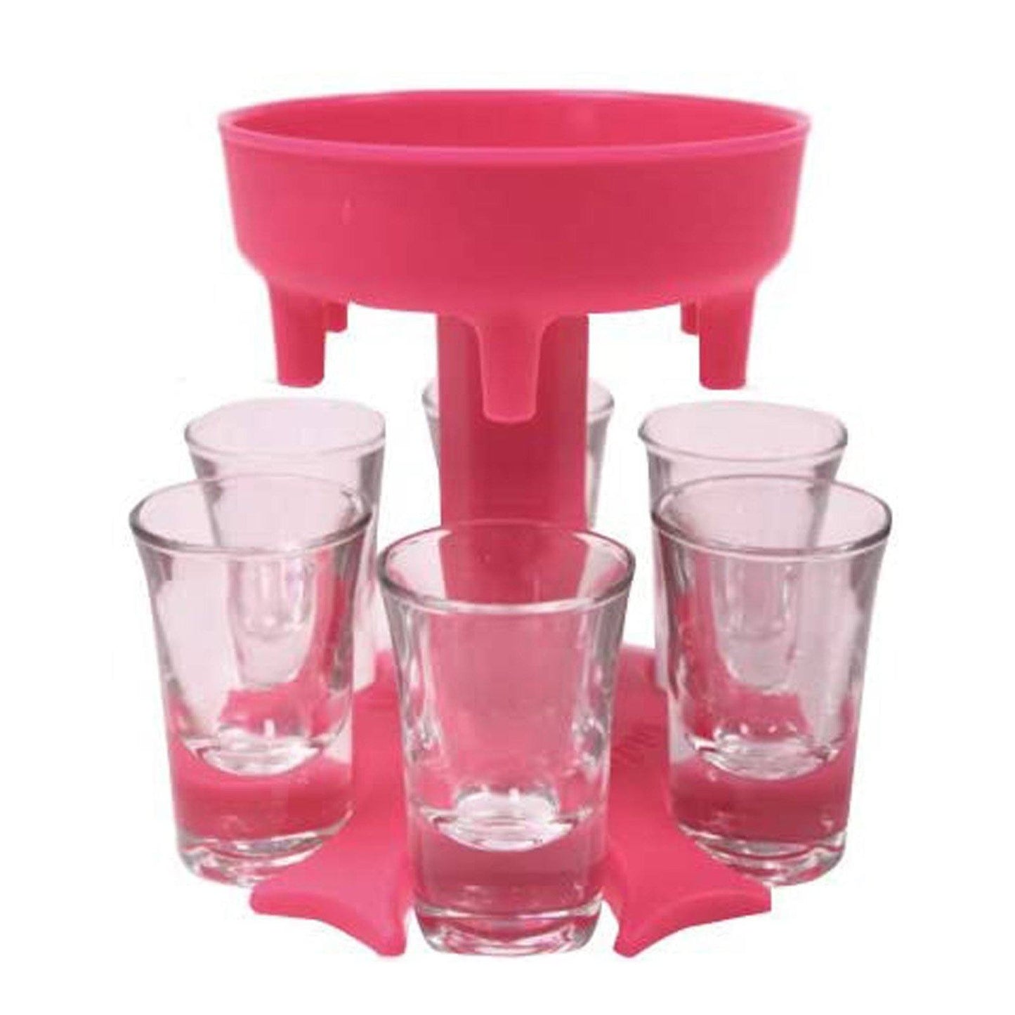 6 Shot Glass Dispenser and Holder __stock:200 Kitchen & Dining refund_fee:800