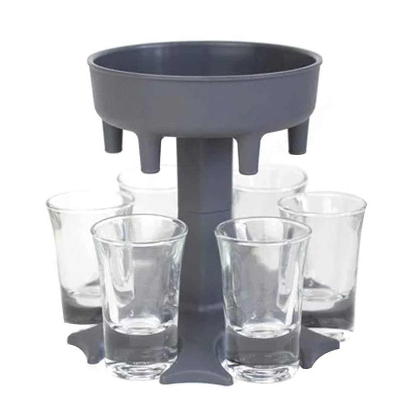 6 Shot Glass Dispenser and Holder __stock:200 Kitchen & Dining refund_fee:800