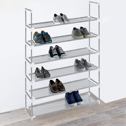 6-Tier Space Shaving Shoe-Rack __stock:500 Closet & Storage refund_fee:1200