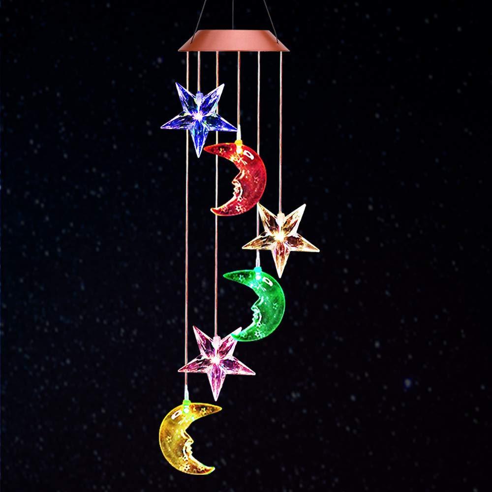 Moon & Stars Solar Light decoration Garden & Patio