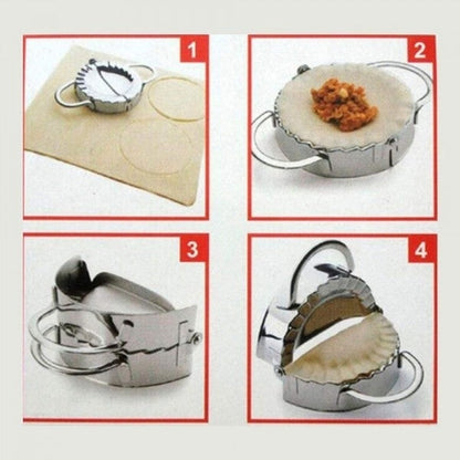 SYSAMA Eco-Friendly Stainless Steel Dumpling Pastry Tools - Assorted Sizes Kitchen & Dining refund_fee:800