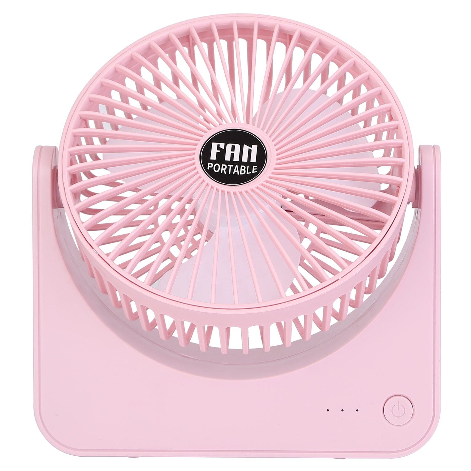 6.5" Desk Fan USB Powered 3 Speeds Pink __stock:50 Household Appliances refund_fee:1200 Warranty