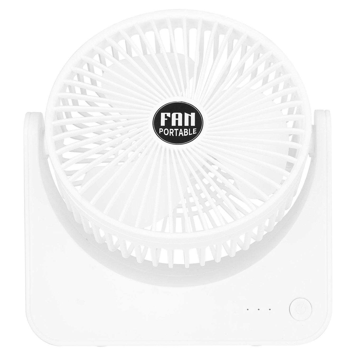 6.5" Desk Fan USB Powered 3 Speeds White __stock:50 Household Appliances refund_fee:1200 Warranty