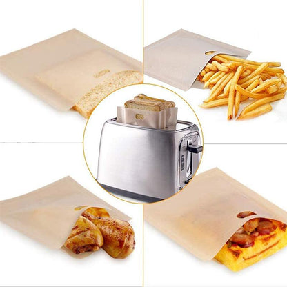 🎄Xmas sale-50% OFF🔥Reusable Toaster Bag (5 PCS) kitchen Kitchen & Dining