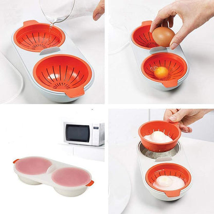 Portable egg cooker for microwave kitchen Kitchen & Dining