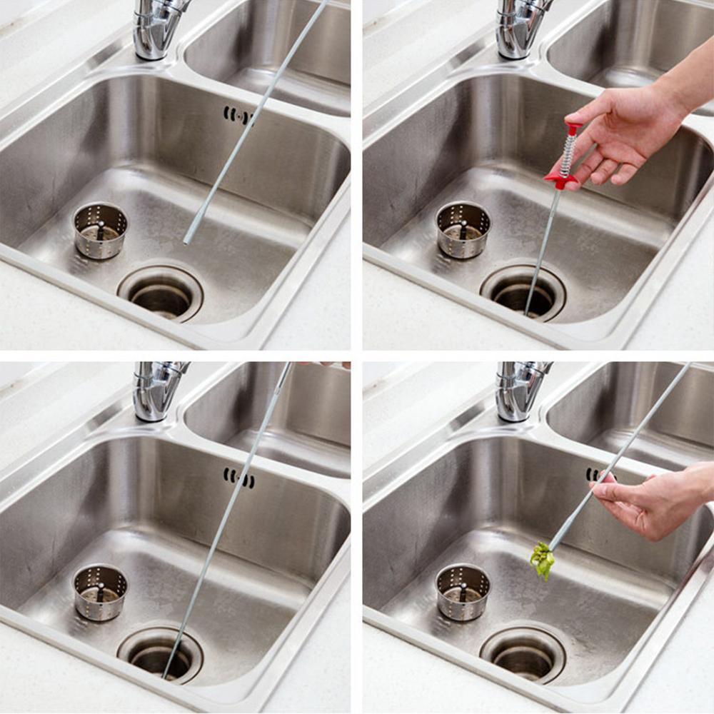 Kitchen Sink Sewer Cleaning Hook bathroom cleaning