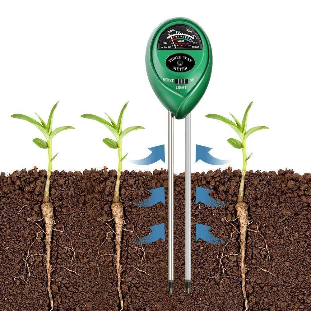 3-in-1 Soil Tester Kits with Moisture gadgets Garden & Patio