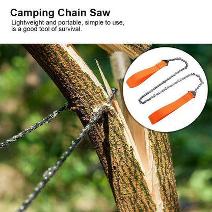 DOMOM Survival Pocket Hand Chain Saw Tool Garden & Patio hand tools