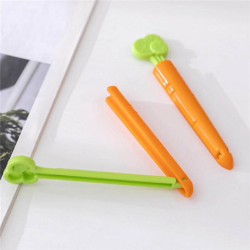 Carrot Food bag sealing clip, 5 PCs kitchen Kitchen & Dining storage