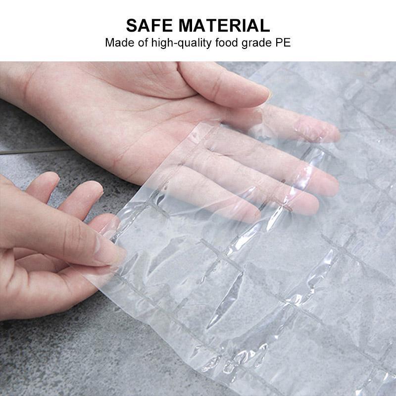 Self-Sealing Ice Cube Shaped Bags kitchen Kitchen & Dining