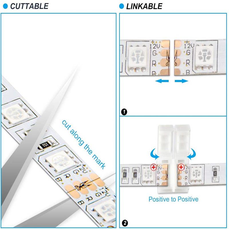 LED Light Strips Kit for DIY Decoration Bedding decoration