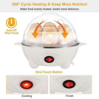 7 Capacity Electric Egg Cooker Kitchen & Dining Low stock refund_fee:1200 Warranty