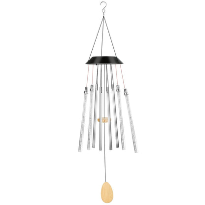 7 Color Changing Solar Wind Chime Lights __stock:50 Outdoor Lighting refund_fee:1200 Warranty