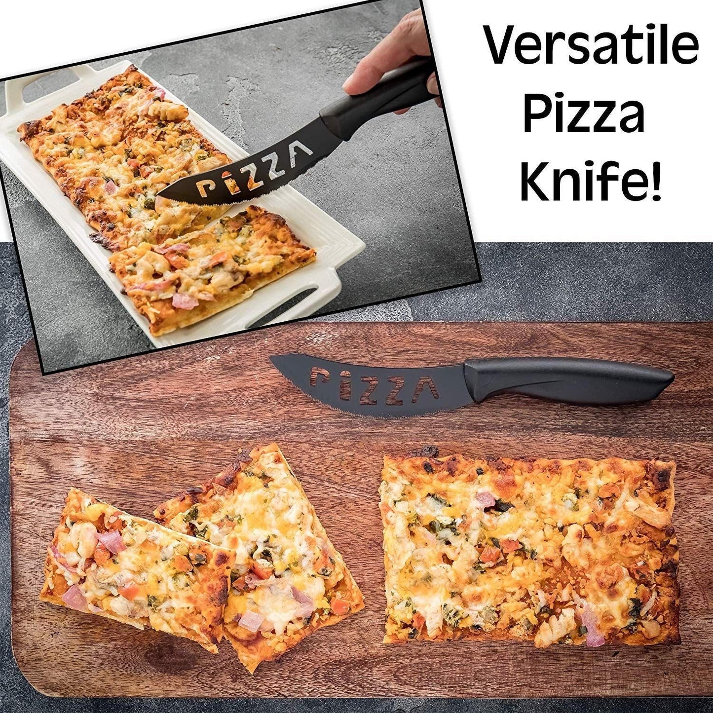 7-Piece Set: Chef Knife, Bread, Carving, Utility, Pairing, Cheese, Pizza __stock:500 Kitchen & Dining refund_fee:1200