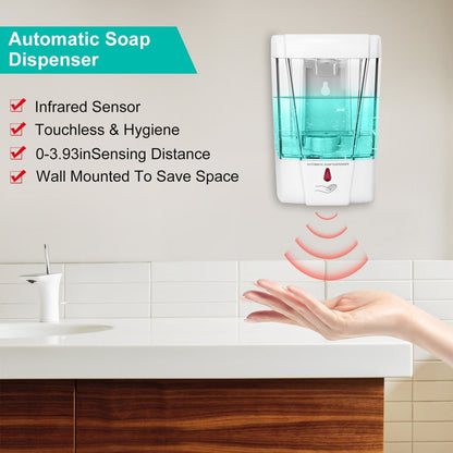 700ML Automatic Soap Dispenser Bath refund_fee:1200 Warranty