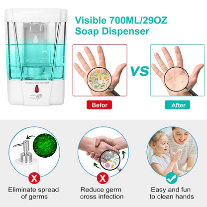 700ML Automatic Soap Dispenser Bath refund_fee:1200 Warranty