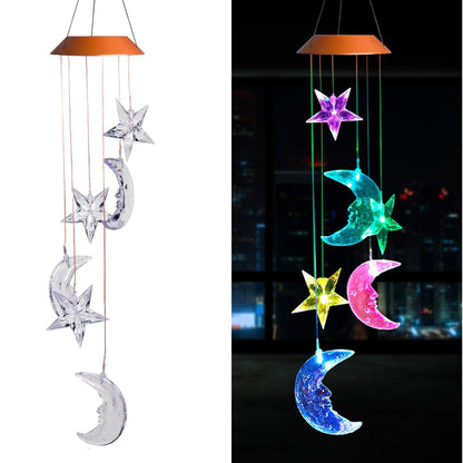 Moon & Stars Solar Light decoration Garden & Patio